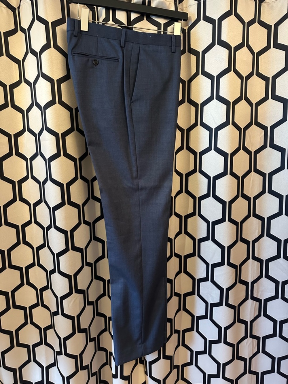 Banana Republic Tailored Slim Fit Navy Dress Pants